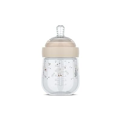 Mepal Mio Little Dutch babyfles Transparante dop voor opslag Anti-koliek Spiraalontwerp voorkomt verstoppingen Siliconen van medische kwaliteit 165 ml Little Goose Mepal Mio Little Dutch babyfles Transparante dop voor opslag Anti-koliek Spiraalontwerp voorkomt verstoppingen Siliconen van medische kwaliteit 165 ml Little Goose