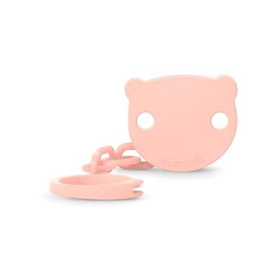 Suavinex , Fopspeenhouder, fopspeenhouder voor baby's, clipbevestiging met klem, berenplaat. Voor baby's vanaf 0 maanden, geschikt voor pasgeborenen, wild & free roze Suavinex , Fopspeenhouder, fopspeenhouder voor baby's, clipbevestiging met klem, berenplaat. Voor baby's vanaf 0 maanden, geschikt voor pasgeborenen, wild & free roze