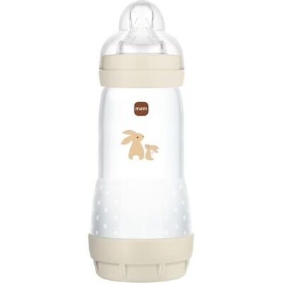 MAM Easy Start/Anti-koliek Fles 320 ml Zand Speen Debiet 3 MAM Easy Start/Anti-koliek Fles 320 ml Zand Speen Debiet 3