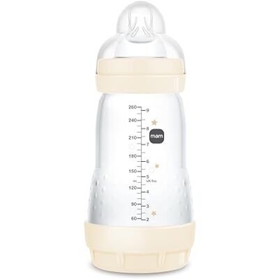 MAM Marfil babyfles, 260 ml, antikoliek + 2 m MAM Marfil babyfles, 260 ml, antikoliek + 2 m