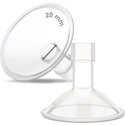 Maymom MyFit Crater Series 20 mm tweedelig design kleine melkbescherming compatibel met Medela-borstkolven; niet-originele Medela pomponderdelen; vervangt Medela-schilden; Fit-aansluiting Maymom MyFit Crater Series 20 mm tweedelig design kleine melkbescherming compatibel met Medela-borstkolven; niet-originele Medela pomponderdelen; vervangt Medela-schilden; Fit-aansluiting