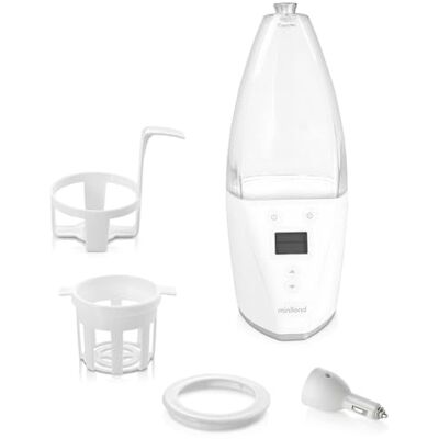 Miniland Warmy Advanced babyflessenwarmer en sterilisator wit Miniland Warmy Advanced babyflessenwarmer en sterilisator wit
