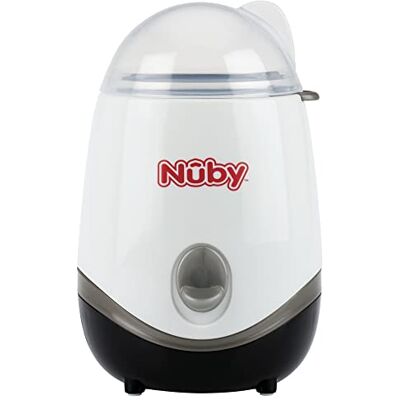 Nuby ID1564 3-in-1 Flessenwarmer en Sterilisator, wit,12.7 X 12.7 X 21.59 Cm Nuby ID1564 3-in-1 Flessenwarmer en Sterilisator, wit,12.7 X 12.7 X 21.59 Cm