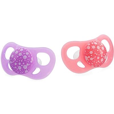 Twistshake Babyfopspeen 2 stuks Orthodontische vorm Ultralicht Zachte siliconen fopspeen BPA-vrij Geschikt voor baby's van 0-6 maanden Roze paars Twistshake Babyfopspeen 2 stuks Orthodontische vorm Ultralicht Zachte siliconen fopspeen BPA-vrij Geschikt voor baby's van 0-6 maanden Roze paars