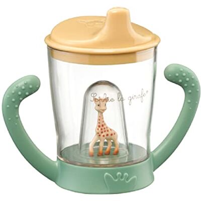 Sophie la girafe Lekvrije beker mascotte Pastel Sophie la girafe Lekvrije beker mascotte Pastel