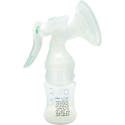 Bebeconfort Bébé Confort Little Valleys handmatige borstkolf + Perfect Sense flesje 150 ml + schijf om te sluiten Bebeconfort Bébé Confort Little Valleys handmatige borstkolf + Perfect Sense flesje 150 ml + schijf om te sluiten