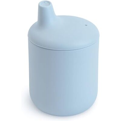 mushie Siliconen drinkbeker babybeker vanaf 6 maanden inhoud 175 ml afneembaar deksel materiaal: siliconen van levensmiddelenkwaliteit vaatwasser- en magnetronbestendig (blauw) mushie Siliconen drinkbeker babybeker vanaf 6 maanden inhoud 175 ml afneembaar deksel materiaal: siliconen van levensmiddelenkwaliteit vaatwasser- en magnetronbestendig (blauw)