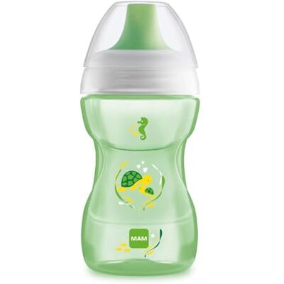 MAM Fun To Drink Cup Rigido mok met tuit en snavel, 8 maanden, 270 ml, uniseks MAM Fun To Drink Cup Rigido mok met tuit en snavel, 8 maanden, 270 ml, uniseks