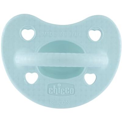 Chicco Physio Luxe rubberen vorm, siliconen fopspeen 2-6 maanden, zacht en delicaat rubber, ondersteunt de fysiologische ademhaling en bevordert de juiste ontwikkeling van de mond, 1 stuk, kind Chicco Physio Luxe rubberen vorm, siliconen fopspeen 2-6 maanden, zacht en delicaat rubber, ondersteunt de fysiologische ademhaling en bevordert de juiste ontwikkeling van de mond, 1 stuk, kind