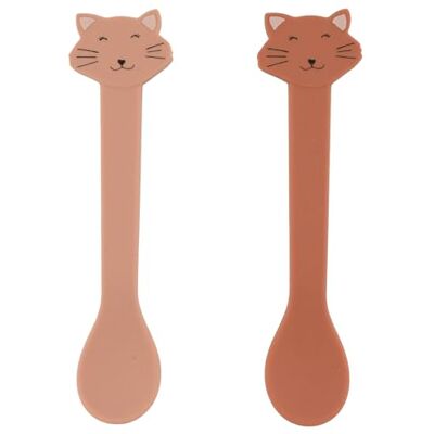 Trixie Siliconen lepel 2 stuks Mrs. Cat Trixie Siliconen lepel 2 stuks Mrs. Cat