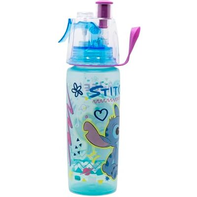 Stor Stitch Drinkfles voor kinderen, 575 ml, van kunststof, met schenktuit en sproeiknop, herbruikbaar, BPA-vrij, voor kinderen Stor Stitch Drinkfles voor kinderen, 575 ml, van kunststof, met schenktuit en sproeiknop, herbruikbaar, BPA-vrij, voor kinderen