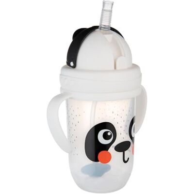 Canpol babies BabiesBoo Panda Drinkbeker voor kinderen, met lekvrij rietje en gewicht van 6 m + 270 ml, vanuit elke hoek te drinken, wit BabiesBoo Panda Canpol babies BabiesBoo Panda Drinkbeker voor kinderen, met lekvrij rietje en gewicht van 6 m + 270 ml, vanuit elke hoek te drinken, wit BabiesBoo Panda