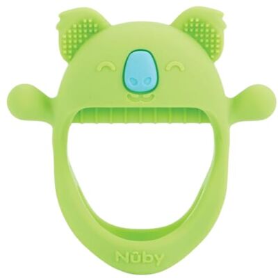 Nuby – Wanten bijthandschoenen van siliconen – BPA-vrij – koala-vorm – 3 maanden Nuby – Wanten bijthandschoenen van siliconen – BPA-vrij – koala-vorm – 3 maanden