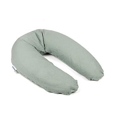 Doomoo Basics Comfy Big Tetra Green zwangerschapskussen veelzijdig en groot borstvoedings- en zwangerschapskussen om te slapen, borstvoeding te geven en te ontspannen gevuld met microparels met wasbare overtrek Doomoo Basics Comfy Big Tetra Green zwangerschapskussen veelzijdig en groot borstvoedings- en zwangerschapskussen om te slapen, borstvoeding te geven en te ontspannen gevuld met microparels met wasbare overtrek