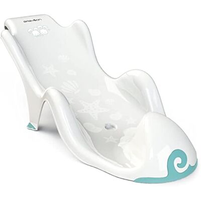 BABYLON anatomisch Aqua Grand babydouchezitje. Babybadzitje met antislip zuignappen tot 9 maanden. Comfortabel babybad, douchezitje baby beige baby wit BABYLON anatomisch Aqua Grand babydouchezitje. Babybadzitje met antislip zuignappen tot 9 maanden. Comfortabel babybad, douchezitje baby beige baby wit