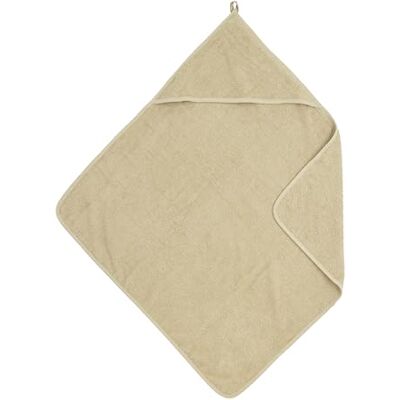 MEYCO Baby Uni badstof handdoek met capuchon, badhanddoek (100% katoen, heerlijk zacht, premium kwaliteit, vochtabsorberend, afmeting: 75 x 75 cm), zandkleurig MEYCO Baby Uni badstof handdoek met capuchon, badhanddoek (100% katoen, heerlijk zacht, premium kwaliteit, vochtabsorberend, afmeting: 75 x 75 cm), zandkleurig