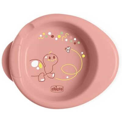 Chicco Warmhoudbord voor baby's en kinderen, thermobord met warmwatertank, ontstoppingsschotel met antislip onderkant en ergonomisch design, 0% BPA, 6 maanden, roze Chicco Warmhoudbord voor baby's en kinderen, thermobord met warmwatertank, ontstoppingsschotel met antislip onderkant en ergonomisch design, 0% BPA, 6 maanden, roze