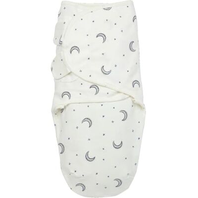 MEYCO Babyslaapzak voor baby's van 0 tot 3 maanden, 100% katoen, Öko-Tex gecertificeerd, zacht slaapcomfort, ademend en vochtabsorberend, Moon Indigo MEYCO Babyslaapzak voor baby's van 0 tot 3 maanden, 100% katoen, Öko-Tex gecertificeerd, zacht slaapcomfort, ademend en vochtabsorberend, Moon Indigo