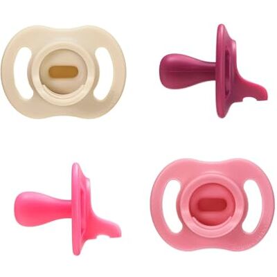 Tommee Tippee StayPut, ultralicht, 6-18 m, 4 stuks, siliconen fopspeen uit één stuk Tommee Tippee StayPut, ultralicht, 6-18 m, 4 stuks, siliconen fopspeen uit één stuk