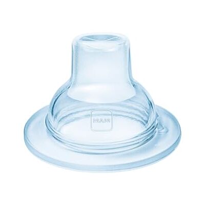 MAM Set van 2 extra zachte opzetstukken voor Trainer+ -flessen en -bekers, symmetrisch gevormd, ideaal om over te schakelen naar een leerbeker, gemaakt van gemakkelijk te accepteren SkinSoftTM siliconen, MAM Set van 2 extra zachte opzetstukken voor Trainer+ -flessen en -bekers, symmetrisch gevormd, ideaal om over te schakelen naar een leerbeker, gemaakt van gemakkelijk te accepteren SkinSoftTM siliconen,