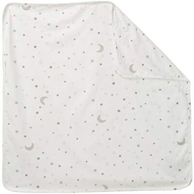 roba Sternenzauber babydeken, ultrazacht, 80 x 80 cm, pluizige fleece zijde + zijde 100% katoen, motief sterren roba Sternenzauber babydeken, ultrazacht, 80 x 80 cm, pluizige fleece zijde + zijde 100% katoen, motief sterren