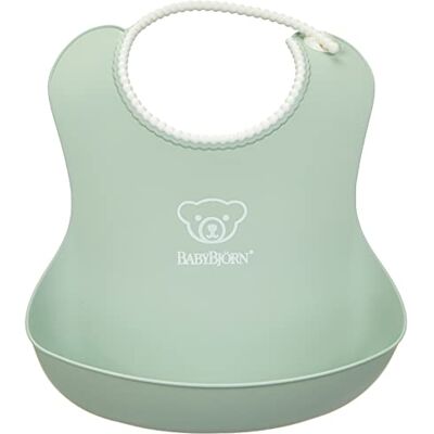 BabyBjörn Lichtgroen slabbetje BabyBjörn Lichtgroen slabbetje