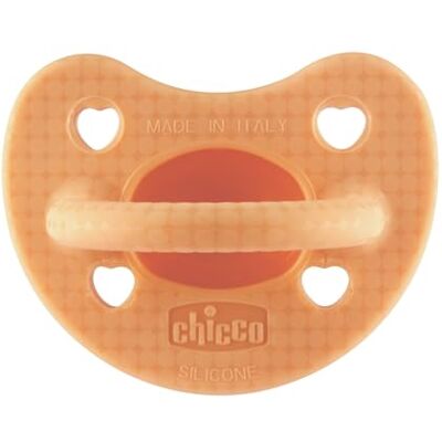 Chicco PhysioShape van luxe rubber, siliconen fopspeen 2-6 maanden, zacht en zacht rubber, ondersteunt de fysiologische ademhaling en bevordert de goede ontwikkeling van de mond, 1 stuk, meisje Chicco PhysioShape van luxe rubber, siliconen fopspeen 2-6 maanden, zacht en zacht rubber, ondersteunt de fysiologische ademhaling en bevordert de goede ontwikkeling van de mond, 1 stuk, meisje