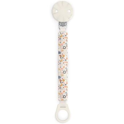 Suavinex , Fopspeenclip van Tisu, fopspeenclip met clip en siliconen plaat, fopspeenhouder voor baby's + 0 maanden, fopspeenclip voor Wonder en Wonderland, Floral Suavinex , Fopspeenclip van Tisu, fopspeenclip met clip en siliconen plaat, fopspeenhouder voor baby's + 0 maanden, fopspeenclip voor Wonder en Wonderland, Floral