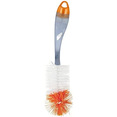 NUK Tigex XXL 2-in-1 flexibele dubbele vezel borstel fles- en fopspeenborstel verschillende kleuren NUK Tigex XXL 2-in-1 flexibele dubbele vezel borstel fles- en fopspeenborstel verschillende kleuren