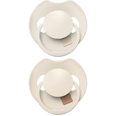 LOVI Prime Dynamische siliconen fopspeen in set van 2, sterilisatie-capsule, beschermt de zuigreflex, hypoallergeen, BPA-vrij (kokos/ivoor, 6-18) LOVI Prime Dynamische siliconen fopspeen in set van 2, sterilisatie-capsule, beschermt de zuigreflex, hypoallergeen, BPA-vrij (kokos/ivoor, 6-18)