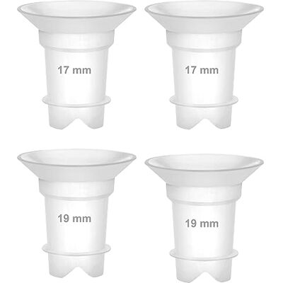 Maymom 17 en 19 mm flensinzet compatibel met Rumble Tuff Go Cups handsfree bekers (24 mm) Maymom 17 en 19 mm flensinzet compatibel met Rumble Tuff Go Cups handsfree bekers (24 mm)