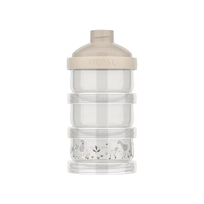 Mepal Mio Little Dutch 3-laags doseerder voor melkpoeder Luchtdichte afdichting en dispenser Voor het bewaren en uitdelen van formules Stapel zoveel als nodig Mepal Mio Little Dutch 3-laags doseerder voor melkpoeder Luchtdichte afdichting en dispenser Voor het bewaren en uitdelen van formules Stapel zoveel als nodig