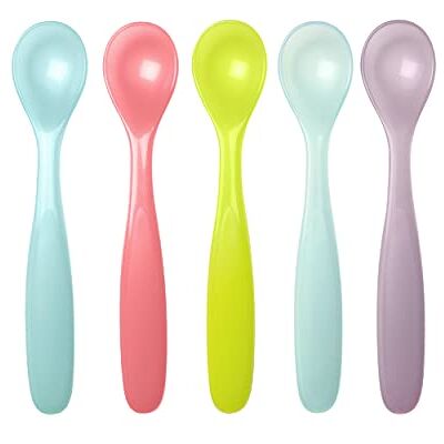 Badabulle Zachte en zachte lepel, 5 stuks, meerkleurig, vanaf 6 maanden Badabulle Zachte en zachte lepel, 5 stuks, meerkleurig, vanaf 6 maanden