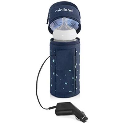 Miniland Baby Flessenwarmer, denim Miniland Baby Flessenwarmer, denim