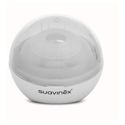 Suavinex Sterilisator voor Nomadische fopspenen met ultraviolette stralen (UV) steriliseert in 3 minuten, werkt met USB-kabel of batterijen, verwijdert 99% van de ziektekiemen parel Suavinex Sterilisator voor Nomadische fopspenen met ultraviolette stralen (UV) steriliseert in 3 minuten, werkt met USB-kabel of batterijen, verwijdert 99% van de ziektekiemen parel