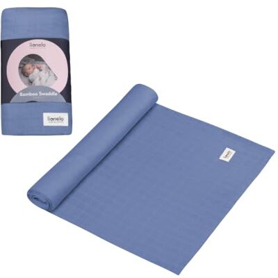 Lionelo Bamboo inbakerdoek voor baby's, chiffon, XXL, 120 x 120 cm, 100% Natuurlijke bamboe, zacht en ademend, antibacterieel, hypoallergeen, temperatuurregulerend, wasbaar, vanaf de geboorte Lionelo Bamboo inbakerdoek voor baby's, chiffon, XXL, 120 x 120 cm, 100% Natuurlijke bamboe, zacht en ademend, antibacterieel, hypoallergeen, temperatuurregulerend, wasbaar, vanaf de geboorte