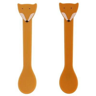 Trixie Siliconen lepel 2-pack Mr. Fox Trixie Siliconen lepel 2-pack Mr. Fox