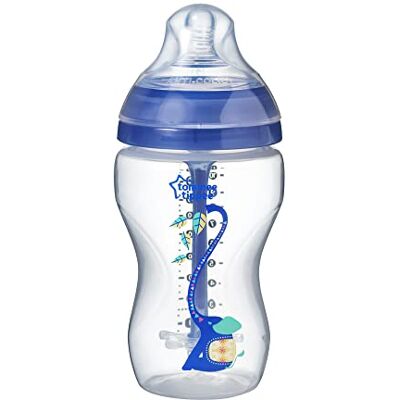 Tommee Tippee Geavanceerde anti-koliek fles, 340 ml, Pippo le Panda blauw Tommee Tippee Geavanceerde anti-koliek fles, 340 ml, Pippo le Panda blauw