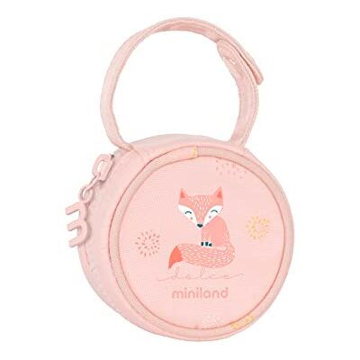 Miniland Pacipocket Candy Dolce-collectie waterdichte fopspeenhouder met ophanggreep Miniland Pacipocket Candy Dolce-collectie waterdichte fopspeenhouder met ophanggreep
