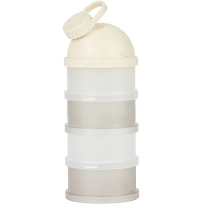 Babymoov Babydoses melkpoederdozen, ergonomische schenktuit, 4 stapelbare vakken, luchtdicht, gemaakt in Frankrijk, grote capaciteit, beige Babymoov Babydoses melkpoederdozen, ergonomische schenktuit, 4 stapelbare vakken, luchtdicht, gemaakt in Frankrijk, grote capaciteit, beige