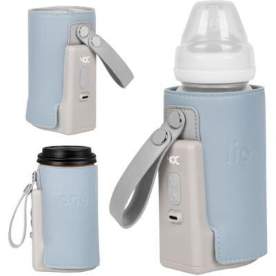 Lionelo Thermup Go Plus Draagbare flessenwarmer, temperatuur 38-50 °C Lionelo Thermup Go Plus Draagbare flessenwarmer, temperatuur 38-50 °C