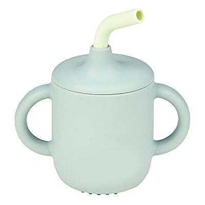 Nattou Drinkbeker met groen rietje Nattou Drinkbeker met groen rietje