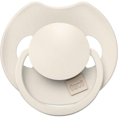LOVI Prime Dynamische fopspeen van siliconen, BPA-vrij, hypoallergeen, ondersteunt zuigreflex, met sterilisatieclus, 1 stuk (kokosnoot, 0-6 m) LOVI Prime Dynamische fopspeen van siliconen, BPA-vrij, hypoallergeen, ondersteunt zuigreflex, met sterilisatieclus, 1 stuk (kokosnoot, 0-6 m)