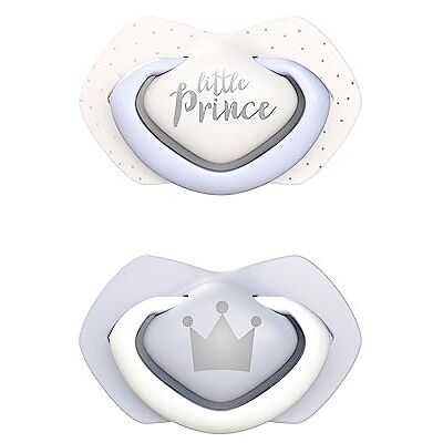 Canpol babies Royal Baby Blue Canpol Baby siliconen fopspeen set van 2 (6-18 maanden) Canpol babies Royal Baby Blue Canpol Baby siliconen fopspeen set van 2 (6-18 maanden)