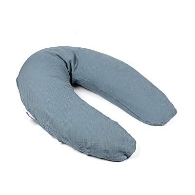 Doomoo Basics Comfy Big Tetra Blue zwangerschapskussen veelzijdig en groot borstvoedings- en zwangerschapskussen om te slapen, borstvoeding te geven en te ontspannen gevuld met microparels met wasbare overtrek Doomoo Basics Comfy Big Tetra Blue zwangerschapskussen veelzijdig en groot borstvoedings- en zwangerschapskussen om te slapen, borstvoeding te geven en te ontspannen gevuld met microparels met wasbare overtrek