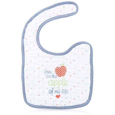 Nuby Little Moments slabbetje van mousseline, katoen, 0 m, groen Nuby Little Moments slabbetje van mousseline, katoen, 0 m, groen