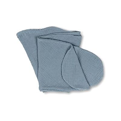 Doomoo Basics Tetra Overtrek voor zwangerschapskussen Comfy Big, voedingskussenhoes van biologisch katoen, stijl in natuurlijke kleuren, blauw Doomoo Basics Tetra Overtrek voor zwangerschapskussen Comfy Big, voedingskussenhoes van biologisch katoen, stijl in natuurlijke kleuren, blauw