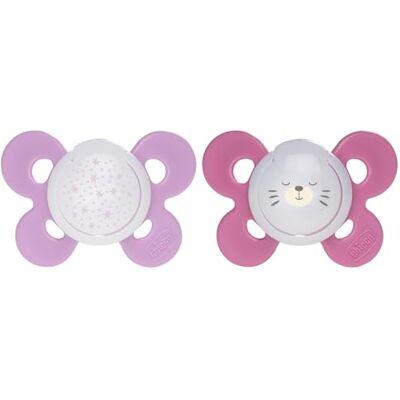 Chicco 74935410000 Physio Comfort siliconen fopspeen roze 16-36 m Chicco 74935410000 Physio Comfort siliconen fopspeen roze 16-36 m