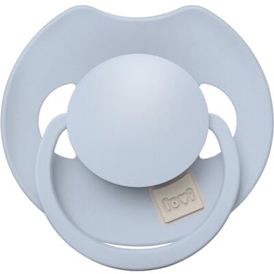LOVI Prime 0-6 m dynamische siliconen fopspeen 1 stuk sterilisatiecapsule beschermt de zuigreflex, hypoallergeen, BPA-vrij (babyblauw, 0-6) LOVI Prime 0-6 m dynamische siliconen fopspeen 1 stuk sterilisatiecapsule beschermt de zuigreflex, hypoallergeen, BPA-vrij (babyblauw, 0-6)