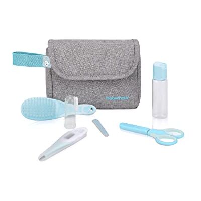 Babymoov A032003 Babyverzorgingsset, 6 Accessoires 1 stuk, grijs Babymoov A032003 Babyverzorgingsset, 6 Accessoires 1 stuk, grijs